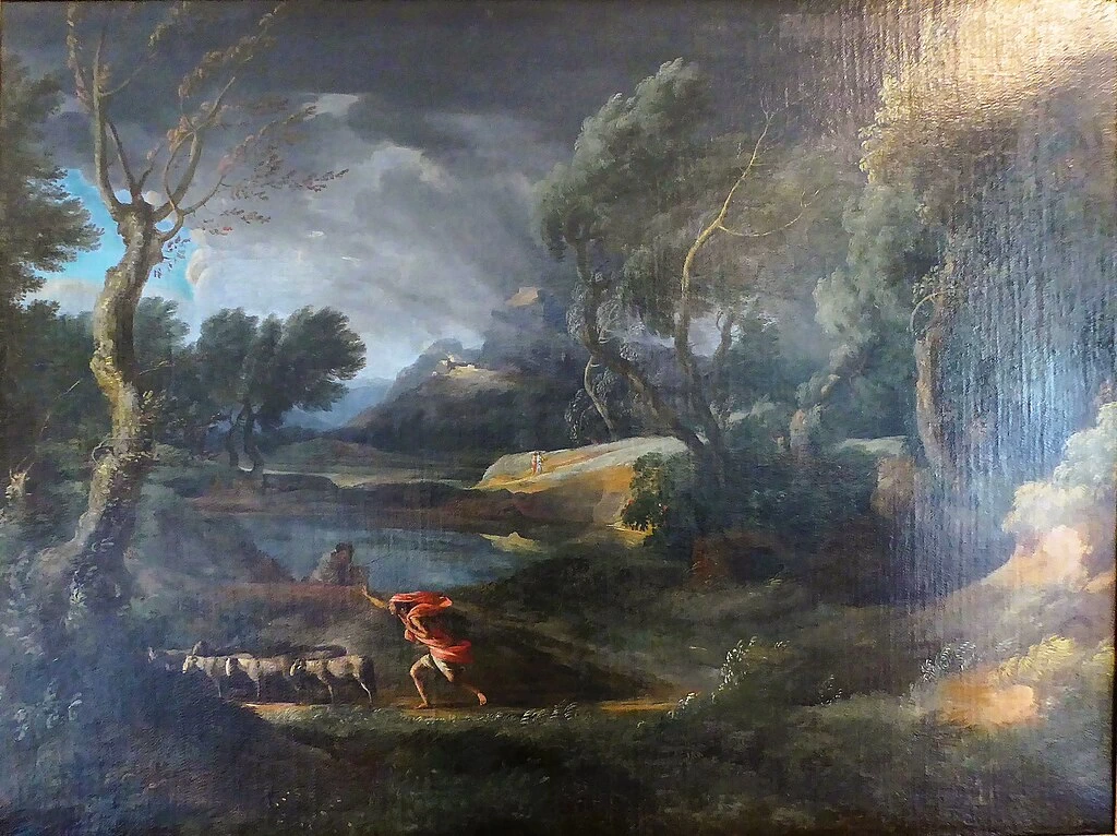 Paesaggio con buffera in arrivo - musée desBeaux, Arts de Chartres Eure, et, Loir